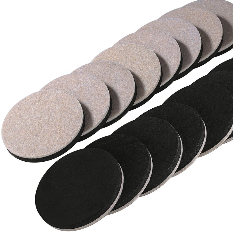 Liyic 16-Pack 3.5 in.Premium Heavy Furniture Movers for Wood Floor,Felt Furniture Slider in a Reusable Tube,3.5"" Heavy Duty Felt Furniture Sliders,Furniture Mover,Reusable Furniture Moving Pads-EZHOUSE - Image 3